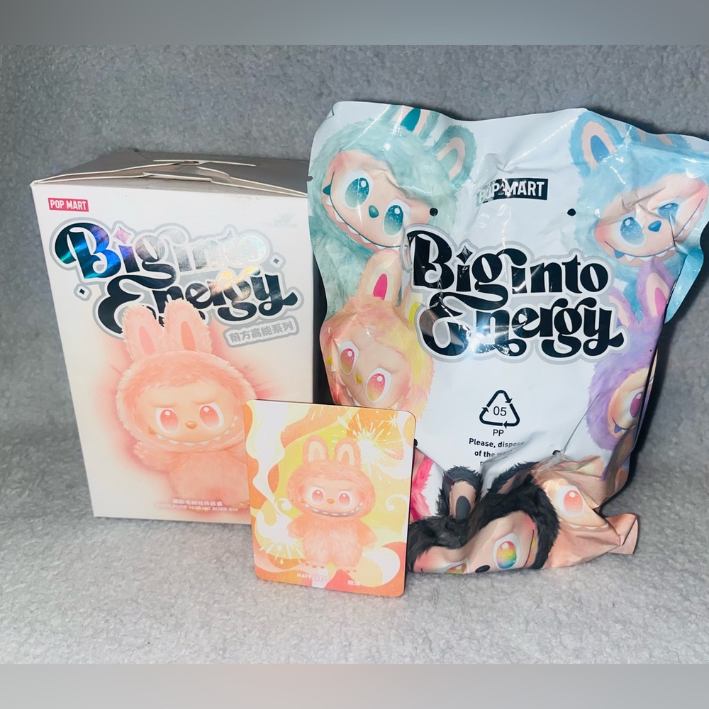 PopMart Big Into Energy(Happiness) Labubu